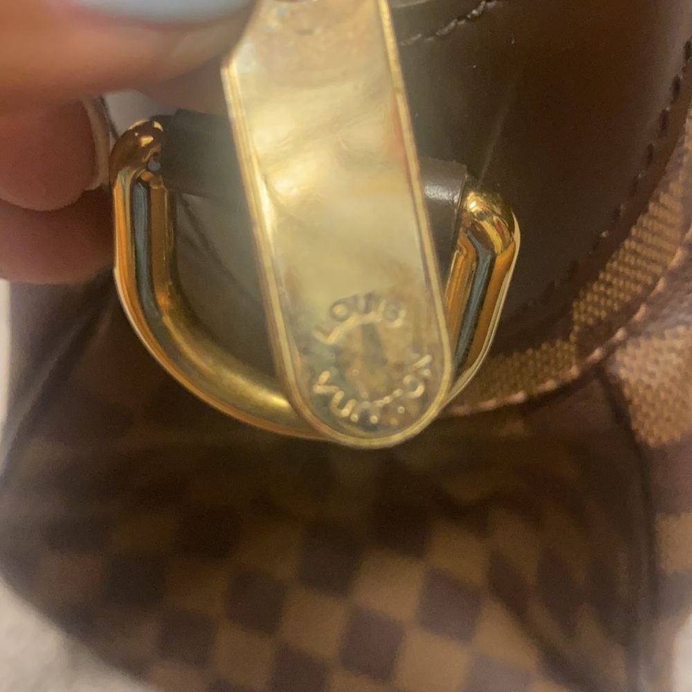 Louis Vuitton Brown Checkered Shoulder Bag TREVI GM - Picture 4 of 16
